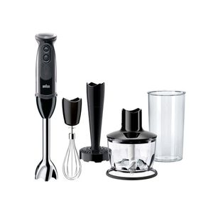 BRAUN MQ 5237 BK Multiquick 5V Stabmixer Set Stabmixer Set schwarz, Farbe:Schwarz