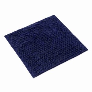 WohnDirect Badteppich Badematte PARIS Dunkelblau 45x45cm