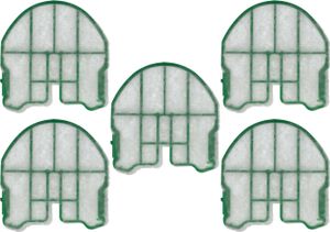 vhbw 5x Motorschutz-Filter kompatibel mit Vorwerk Kobold VB100, VB 100 Staubsauger