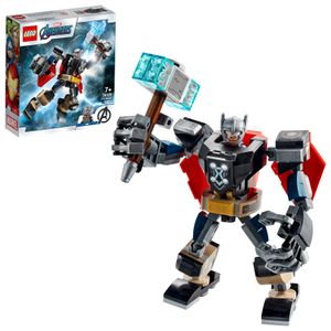 LEGO 76169 Super Heroes Marvel Avengers Thor Mech Set, Actionfigur mit Thor als Minifigur