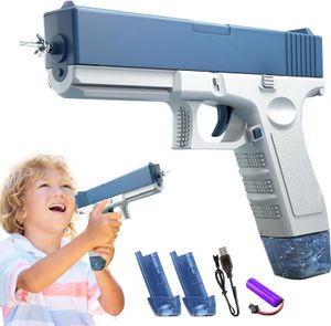 Elektrische Wasserpistole für Erwachsene und Kinder, Automatische Spritzpistolen, Elektrisch Wasser Spielzeug, Automatische Wasserpistole