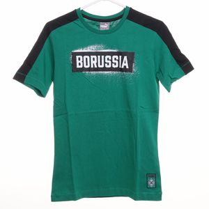 Puma Borussia Mönchengladbach - Herren Stencil Tee Shirt - 754186-02 grün