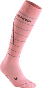 CEP Compression Tall Reflective Light Pink II Laufsocken