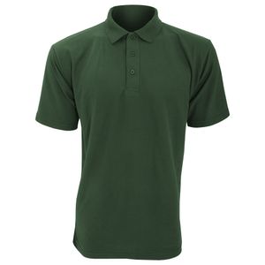 UCC 50/50 Pique Polo Shirt für Männer BC1194 (4XL) (Flaschengrün)