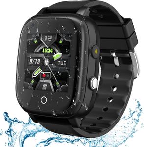 4G GPS Smartwatch für Mädchen Jungen, IP67 Wasserdicht Sport Telefon für Kinder, mit Kamera WiFi Video Telefonanruf SOS Schrittzähle