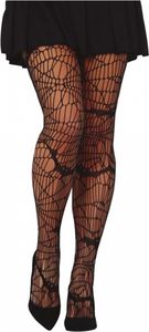 Gothic Strumpfhose mit Fledermäusen | One Size
