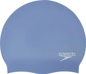 Speedo LONG HAIR CAP AU BLUE/PURPLE Curious Blue