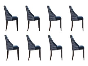 JV Möbel 8x Stühle Set 88x55x48 cm