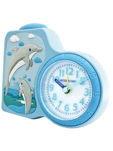 Jacques Farel Kinderwecker - Lernwecker mit Delfin - ACB712