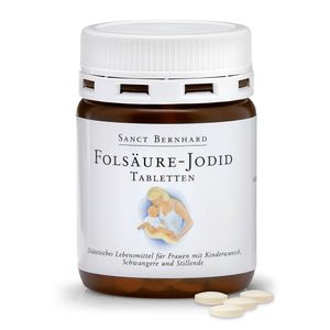 Sanct Bernhard Folsäure-Jodid - 240 Tabletten
