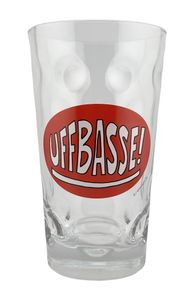 UFFBASSE! Dubbeglas 0,5 L  - Pfalz Schorleglas