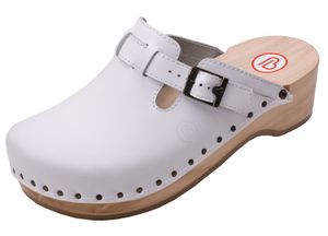 Berkemann Riemen-Toeffler - Weiss, Schuhgröße:EUR 39