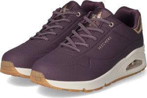 Skechers Sportliche Schnürschuhe Damen 31383937353438 Lila 42 EU