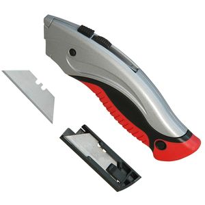 Hochleistungs universal profi Messer Teppichmesser mit 5 Klingen und Magazin