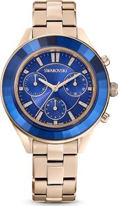 Swarovski Damen Uhr Octea Lux Crystal 37 mm  gold, blau 5632481