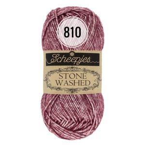 Scheepjes Stone Washed 50g (810) Garnet