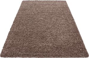 Shaggy Teppich LIFE MOCCA 300 X 400cm Rechteck