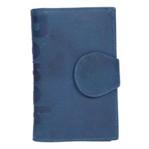 Bench große Damen echt Leder XXL Geldbörse Portemonnaie Münzbörse Brieftasche Blau Bench große Damen echt Leder XXL Geldbörse Portemonnaie Münzbörse Brieftasche Blau
