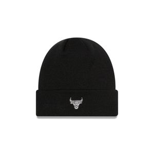 New Era Metallic Badge Cuff Beanie Chibul Black -