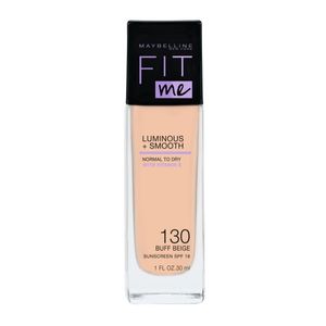 Maybelline Fit Me Luminous + Smooth Foundation Rozświetlający podkład do twarzy 130 Buff Beige, 30ml