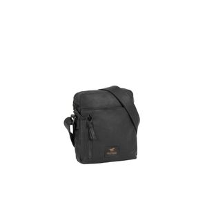 MUSTANG Leder Umhängetasche San Marino Crossover Bag Black schwarz