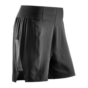 CEP Krótkie spodenki do biegania damskie CEP run loose fit shorts, black, women S
