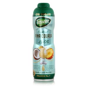 Teisseire Getränke-Sirup Pina Colada 0% 600ml - Cocktails (1er Pack)