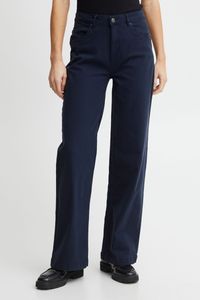 fransa FRTwill Damen Jeans Denim Hose mit Stretch 5-Pocket Wide Leg Tight Fit High Waist