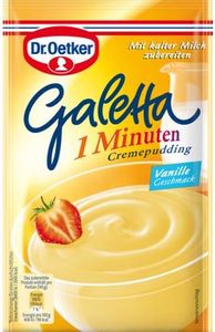 Dr. Oetker Galetta Cremepudding Vanille 80g