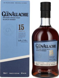 Glenallachie 15 Jahre Speyside Single Malt Scotch Whisky 0,7l, alc. 46 Vol.-%