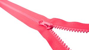 Reißverschluss Kunststoff 85 cm 5# Neon Pink