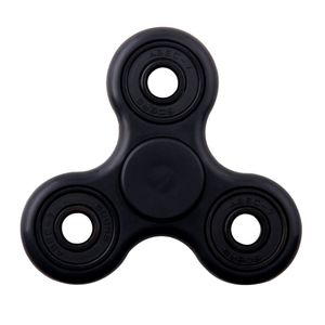 INF Fidget Spinner z nerezové oceli - černý