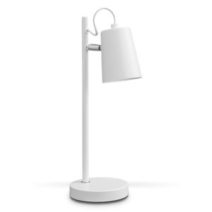 LED Tischlampe Weiß 20W Leselampe Tischleuchte Schreibtisch Schwenkbar
