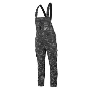 NEO TOOLS Lange Latzhose Arbeitsoverall für Handwerker, Maurer,  Elektriker CAMO URBAN | XS-3XL | L