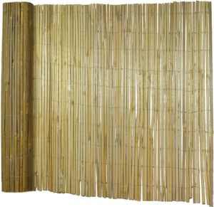 Bambusový plot na ochranu soukromí Brasil Privacy Fence Split Log Bamboo Windbreak 200x300 cm