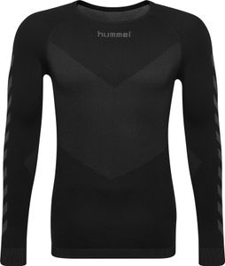 hummel 202638-2001-XL/XXL, Dospelý, Žena, Športový sveter, Čierna, Šedá, výstrih bez goliera, Vzor