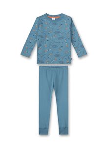 Sanetta Pyjama long blau 140