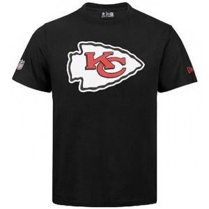New Era - NFL Kansas City Chiefs Team Logo T-Shirt - black : M Größe: M