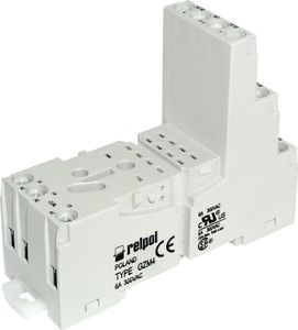 Gniazdo wtykowe GZM4 szare 857436 Gniazdo Relpol Gniazdo wtykowe