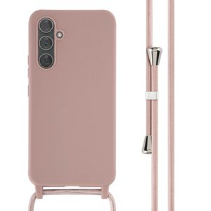 Samsung Galaxy A54 Hülle - Silikon - iMoshion Soft Case,Hülle mit Band,Backcover - Rosa
