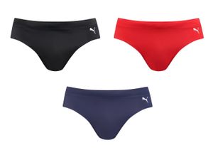 PUMA Herren Badehose Badeshorts Klassischer Badeslip Summer Brief Swim Shorts, Farbe:Navy, Bekleidungsgröße:XL