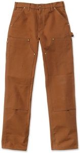 Carhartt Arbeitshose Double Front B01, Farbe:braun, Größe:W33/L34