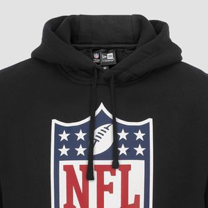 New Era - NFL Shield Logo Hoodie - Schwarz Farbe: Schwarz Größe: S