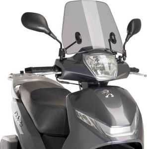 PUIG 9967H Rollerscheibe Trafic  passend fuer PEUGEOT BELVILLE 125 Getönt