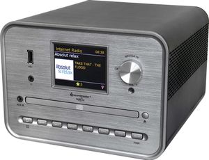 Soundmaster ICD1050SW CD-Internetradio/DAB+/FM mit Bluetooth, USB & MP3-Wiedergabe