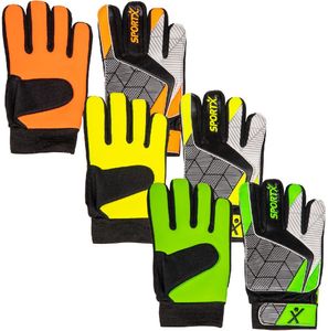 SportX Keeperhandschoenen maat 5 ass.