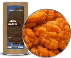 Hotrice Cracker - Gebratene Reiscracker mit Chili und Soja - Membrandose groß 250g