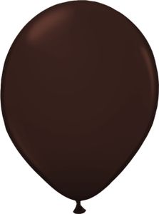 25 Standard Luftballons 30 cm, Dunkelbraun