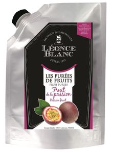 Leonce Blanc Passionsfrucht-Frucht-Püree 1kg exotische Maracuja angenehm süß