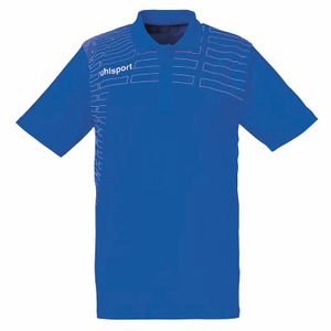 Uhlsport Match Polo Shirt  - blau/weiß- Größe: XXL, 100211406
